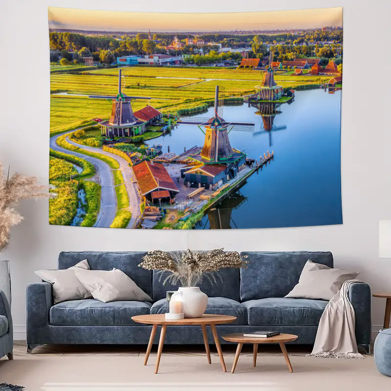 Large Bohemian Dutch Windmills - Home Decor Netherlands 评论和价格