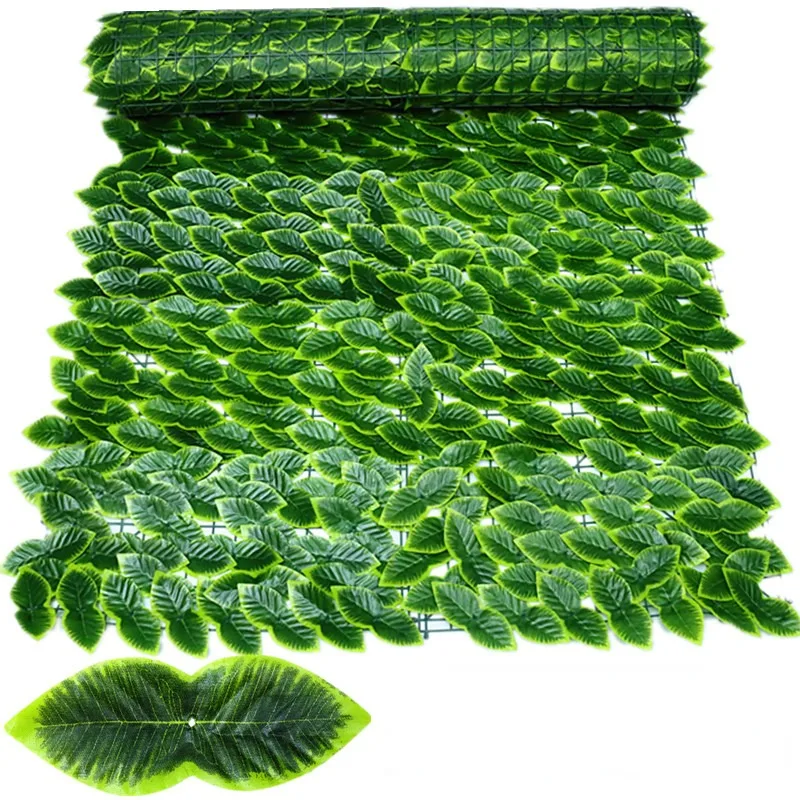 Artificial Leaf Privacy Fence  - Artificial Hanging Plants 评论和价格