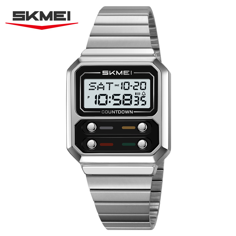 SKMEI 2448 Business Men's Retr - Vintage Alarm Clock 评论和价格