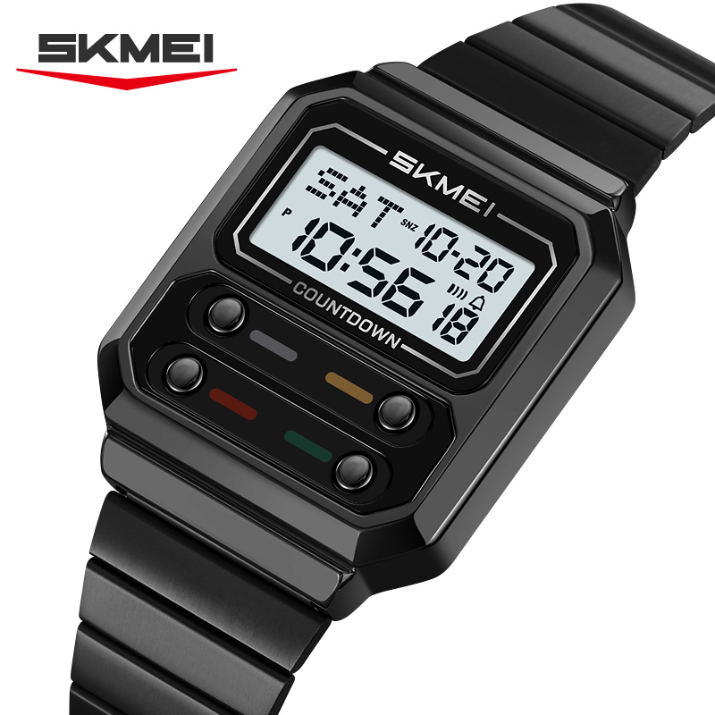 SKMEI 2448 Business Men's Retr - Vintage Alarm Clock 评论和价格