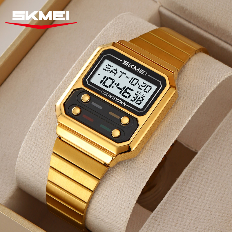 SKMEI 2448 Business Men's Retr - Vintage Alarm Clock 评论和价格