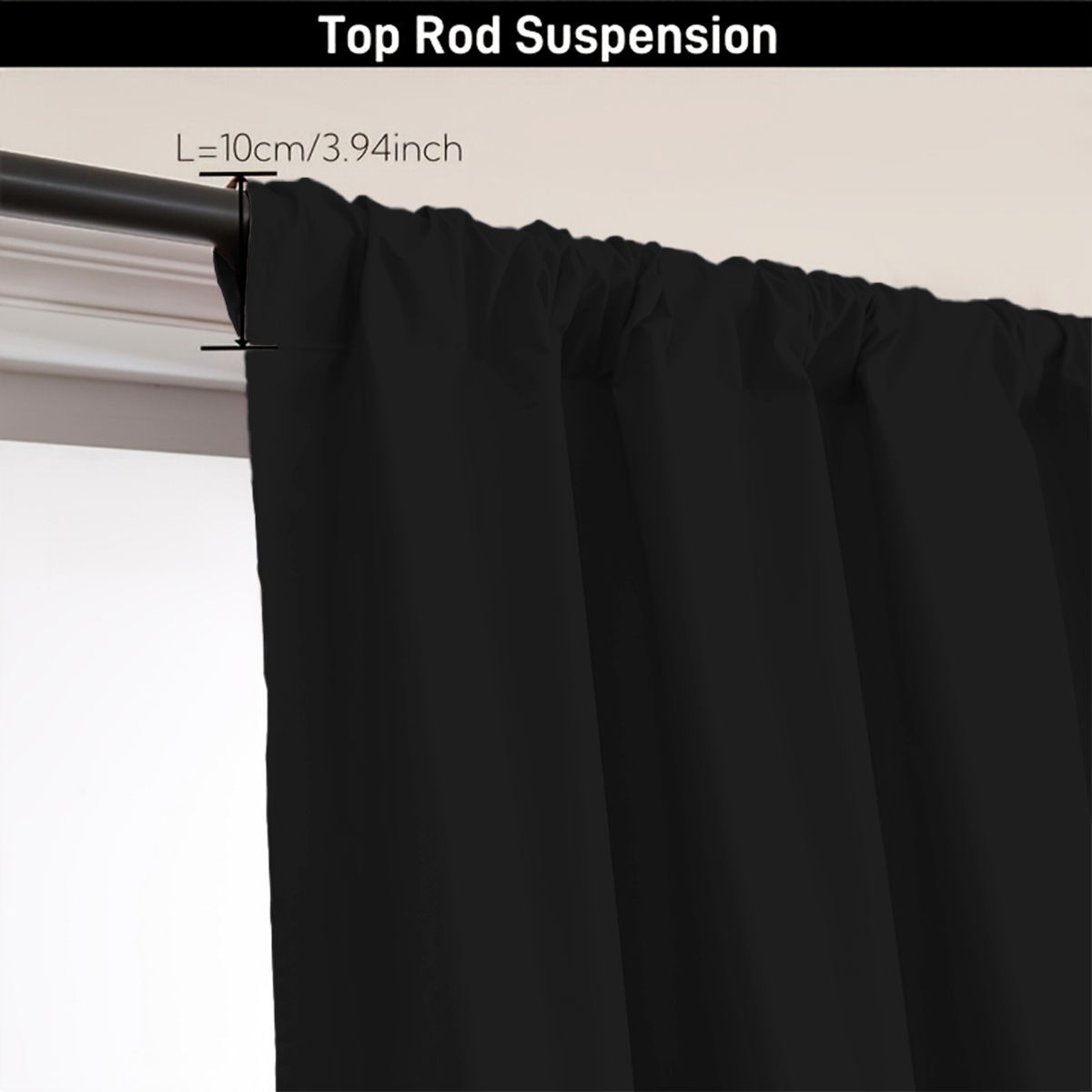 1 Piece of Simple Solid Color  - Blackout Curtains 评论和价格