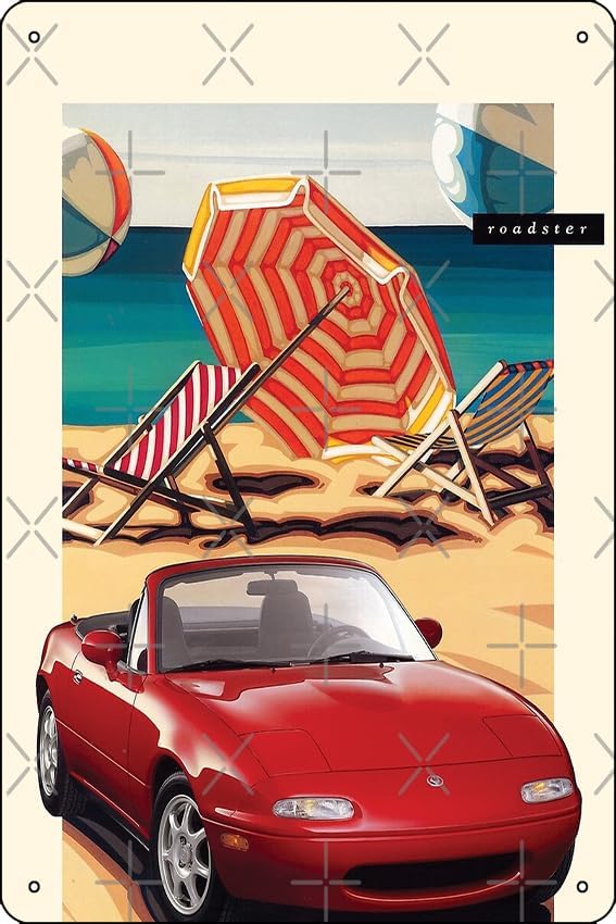 NA Miata Brochure Poster Metal - Home Decor Brochure 评论和价格