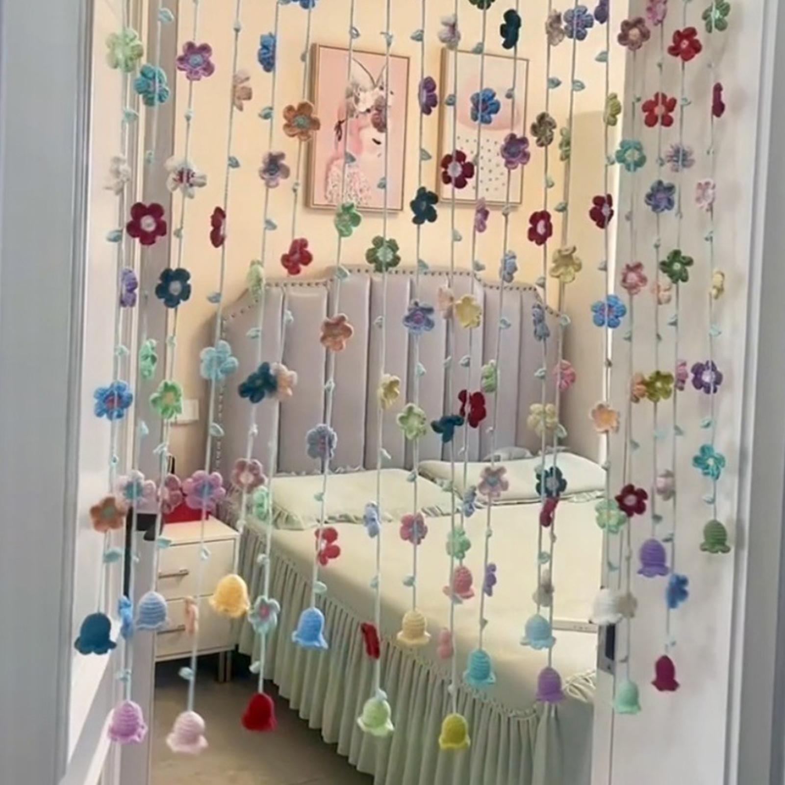 Crochet Garland Wall Party Bac - Home Decor Garland 评论和价格
