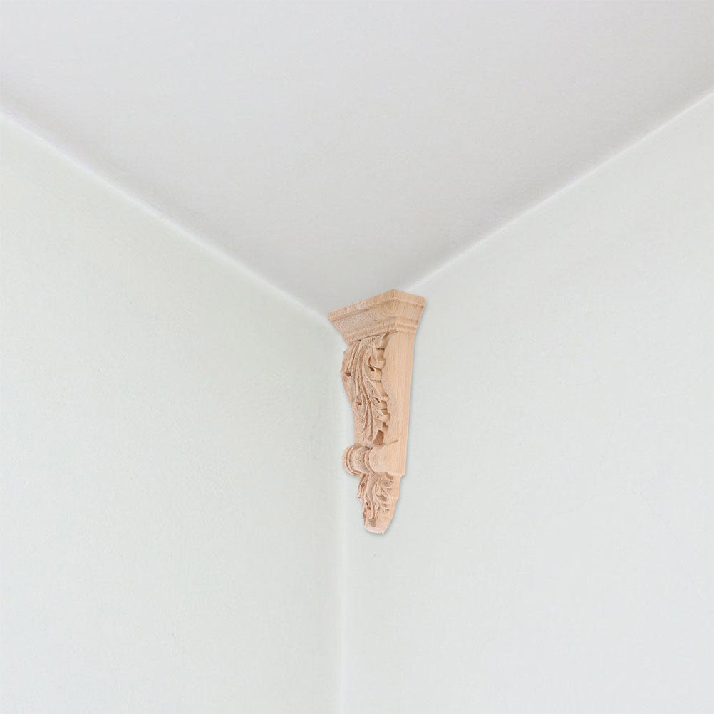 2Pcs Solid Wood Corbels Unpain - Floating Shelves 评论和价格