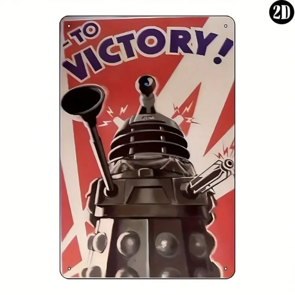Who Dalek Victory Sign - 8x12
