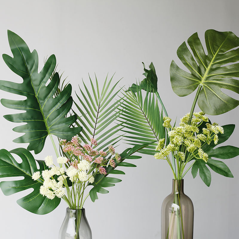 59CM Turtle Leaf Artificial Pl - Artificial Hanging Plants 评论和价格