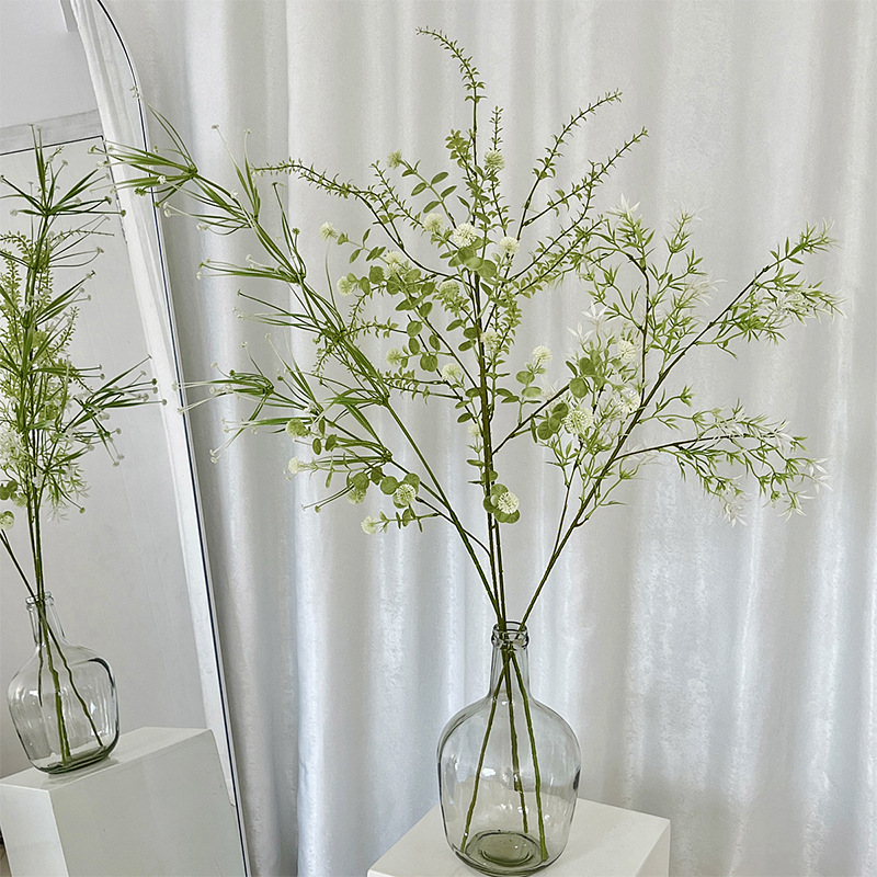 63CM-128CM Artificial Green Pl - Artificial Hanging Plants 评论和价格