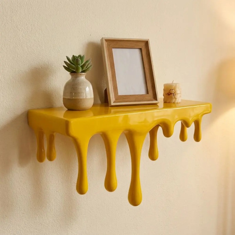 Decorative 3D Printed Drip Flo - Floating Shelves 评论和价格
