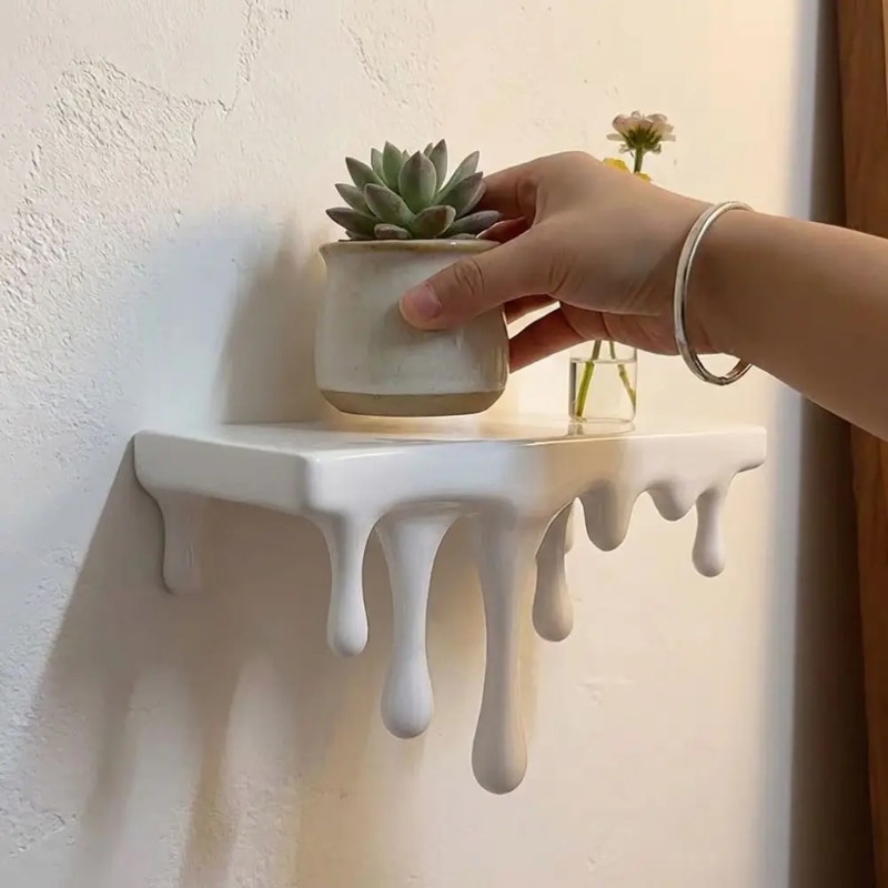Decorative 3D Printed Drip Flo - Floating Shelves 评论和价格