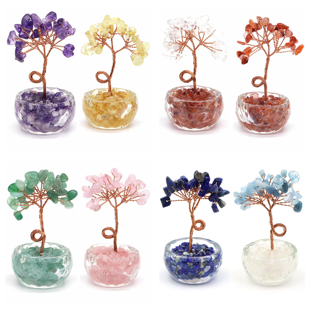 Natural Gemstone Crystal Lucky - Home Decor Theme 评论和价格