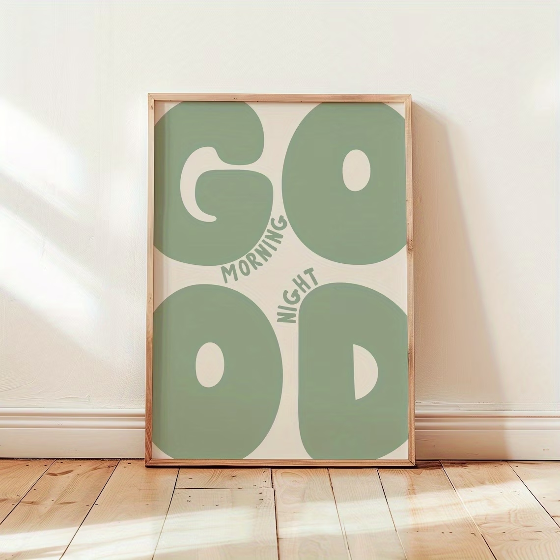 Modern Green Good Morning Good - Home Decor Foto 评论和价格
