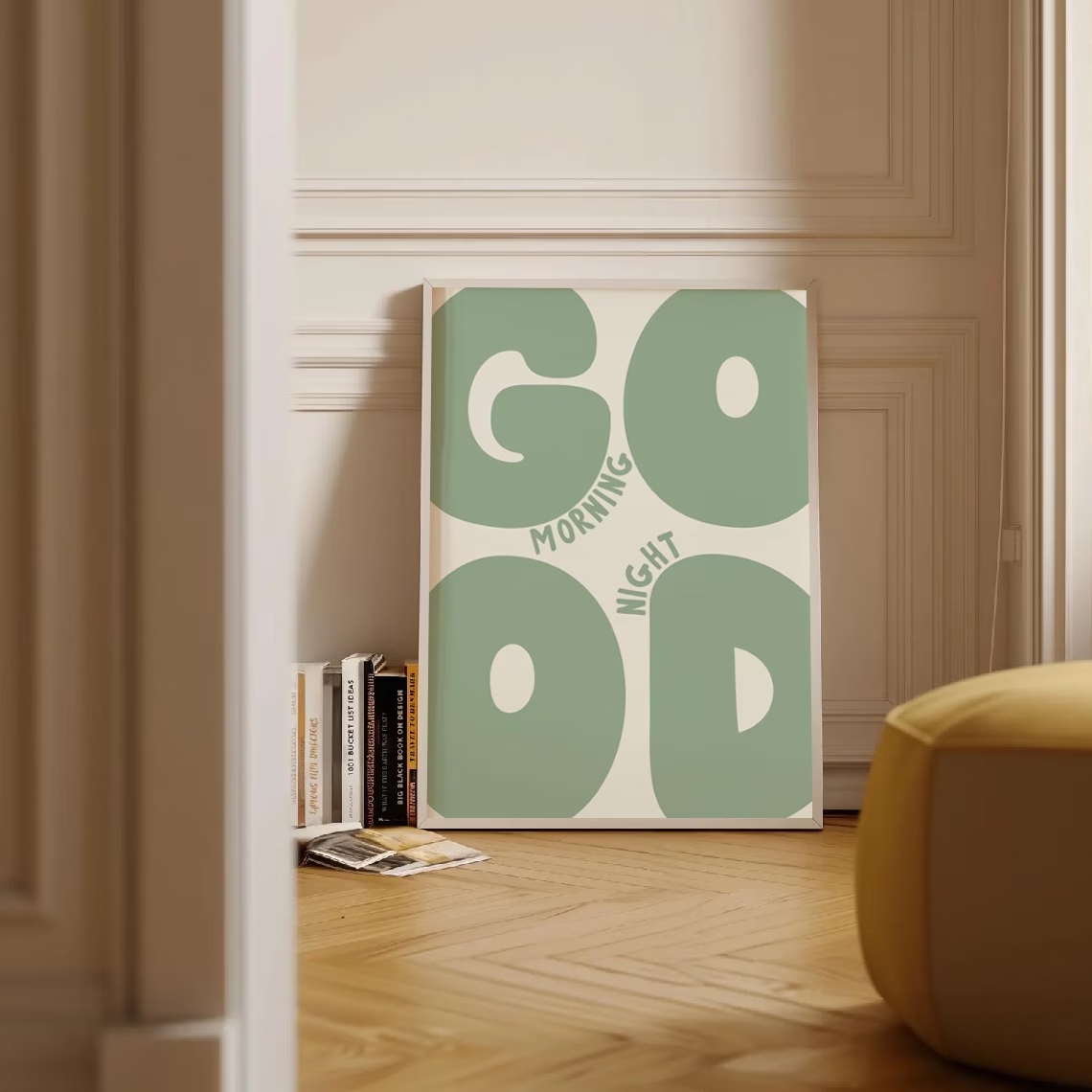 Modern Green Good Morning Good - Home Decor Foto 评论和价格