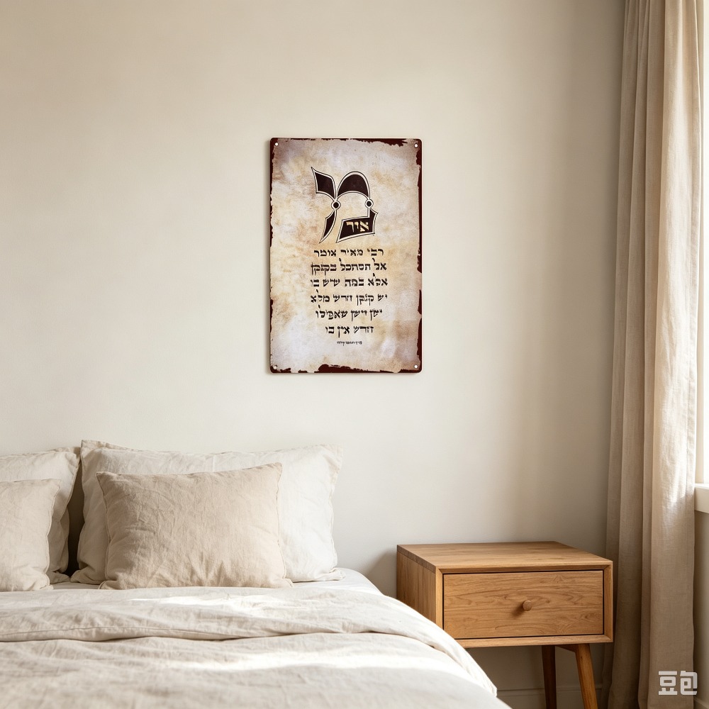 CIFBUY Vintage Hebrew Torah Sc - Home Decor Vintage 评论和价格