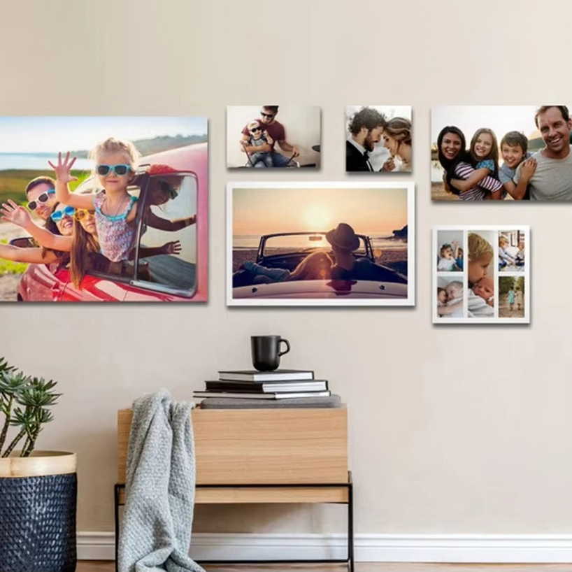 Custom Frameless Photo Canvas  - Home Decor Theme 评论和价格