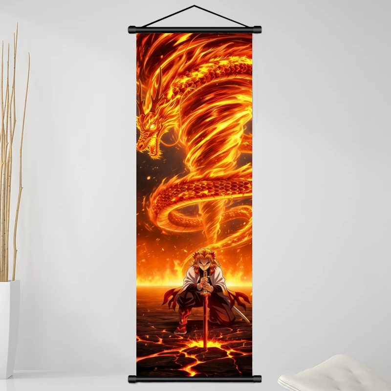 Demon Slayer Kyojuro Rengoku H - Home Decor Retailers 评论和价格