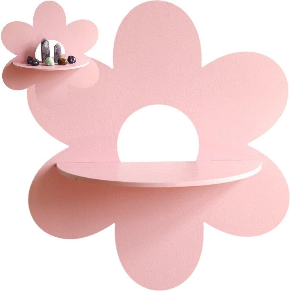 Flower Shape Wall Storage Hold - Floating Shelves 评论和价格