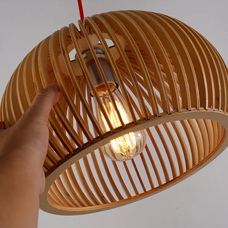 Hand-made Wooden Birdcage Pend - Home Decor Netherlands 评论和价格
