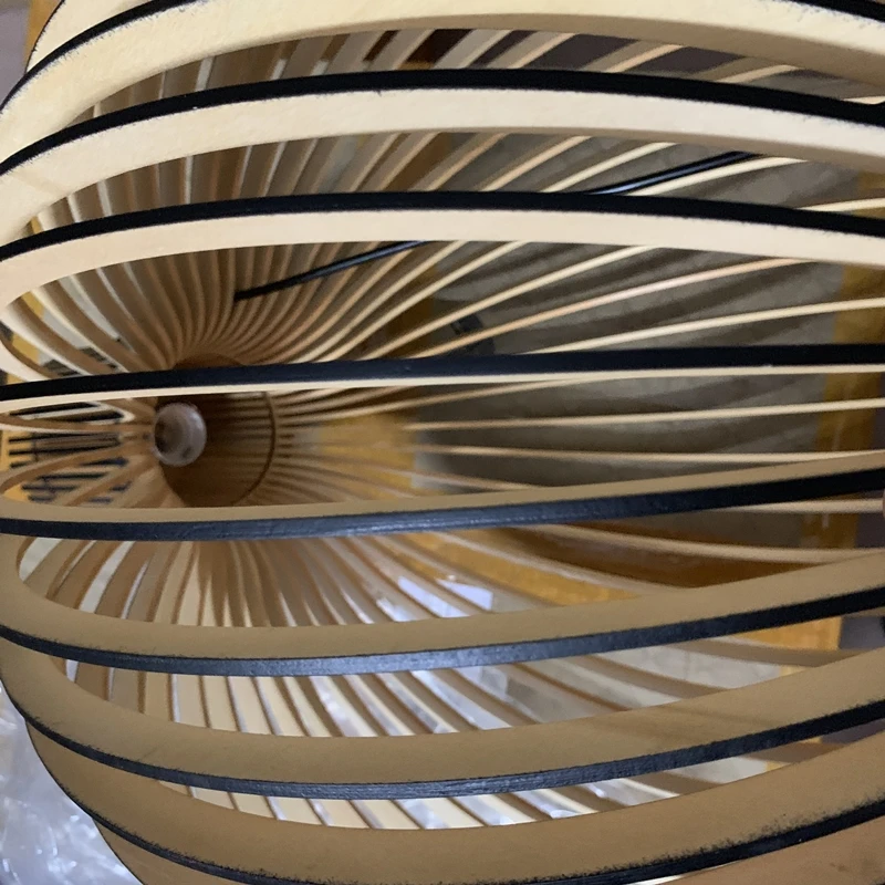 Hand-made Wooden Birdcage Pend - Home Decor Netherlands 评论和价格