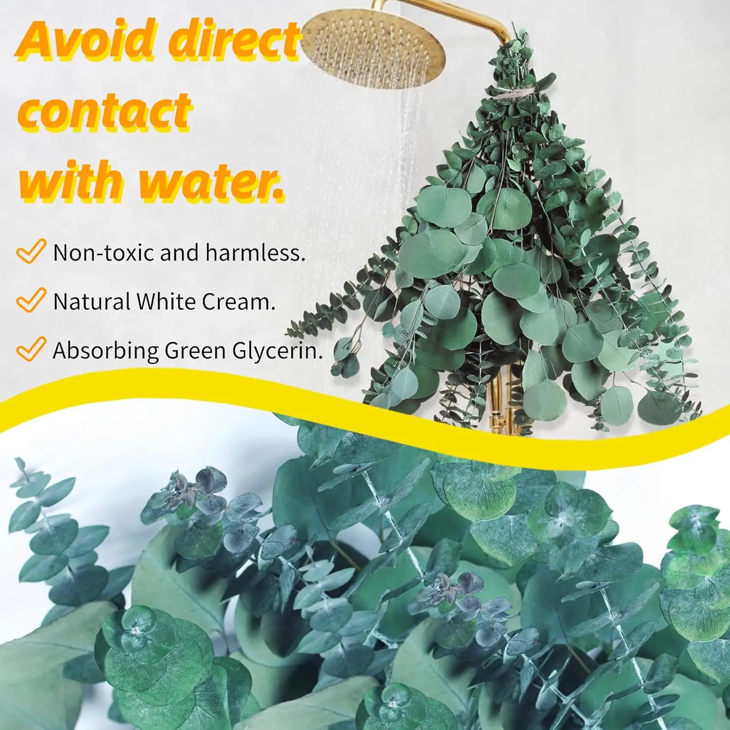12 Pcs Large Dried Eucalyptus  - Home Decor Garland 评论和价格