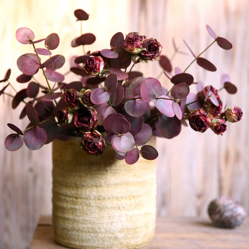 50CM Fresh 3 Fork Feel Eucalyp - Artificial Hanging Plants 评论和价格