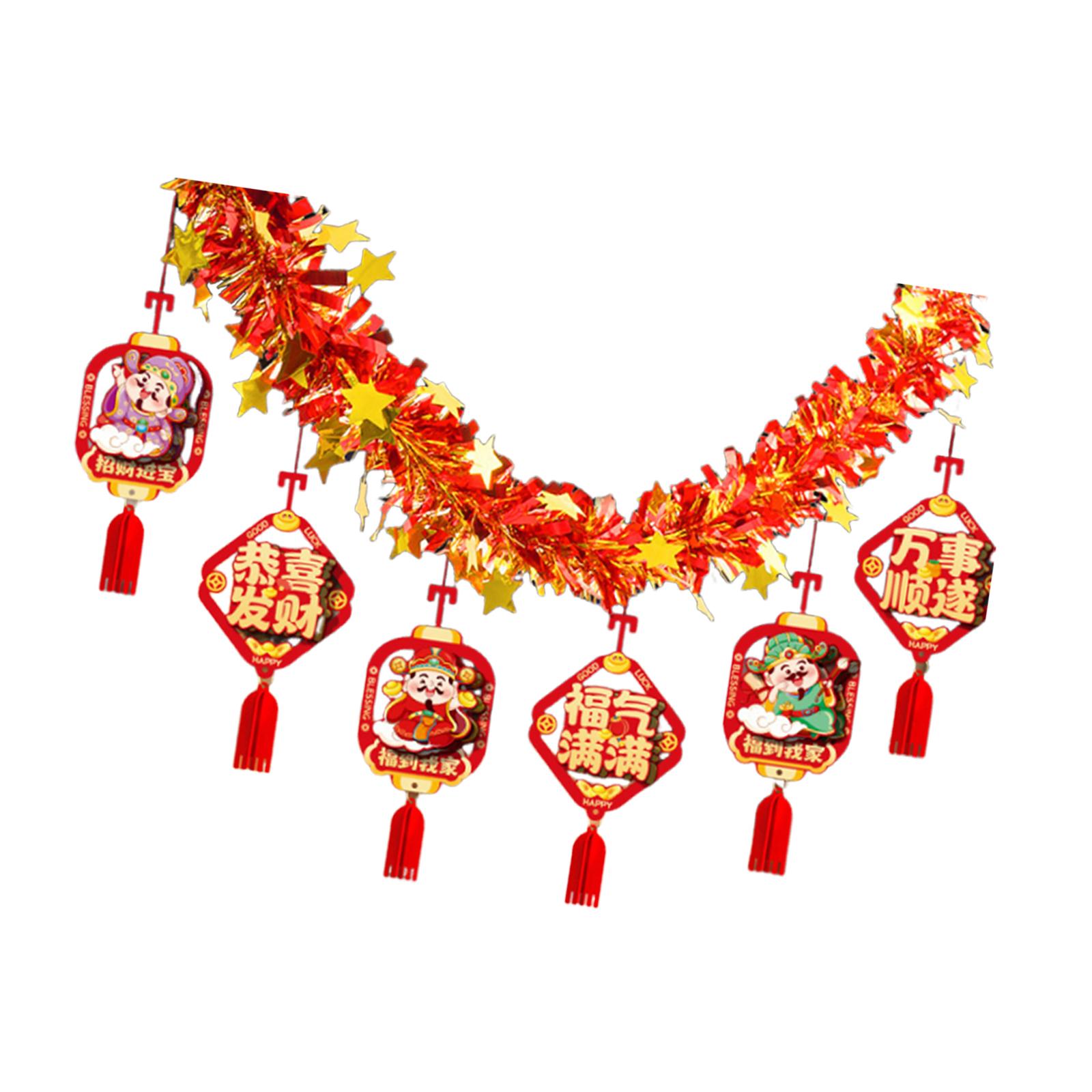 Chinese New Year Garland 2026, - Home Decor Garland 评论和价格