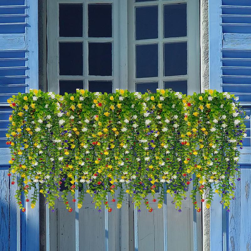 Artificial Plant Hanging Flowe - Artificial Hanging Plants 评论和价格