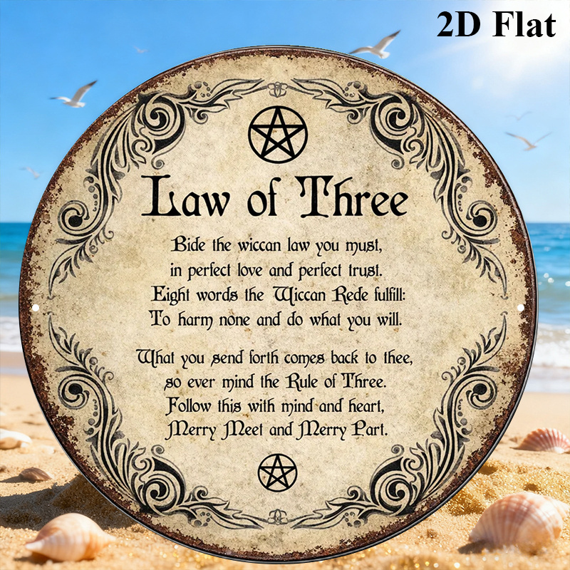 CIFBUY Vintage Wicca Triple Go - Home Decor Vintage 评论和价格