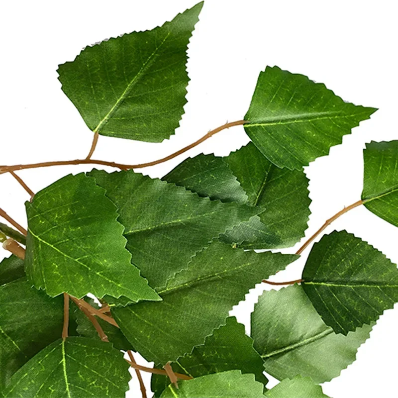Simulated Apple Leaf Table Flo - Artificial Hanging Plants 评论和价格